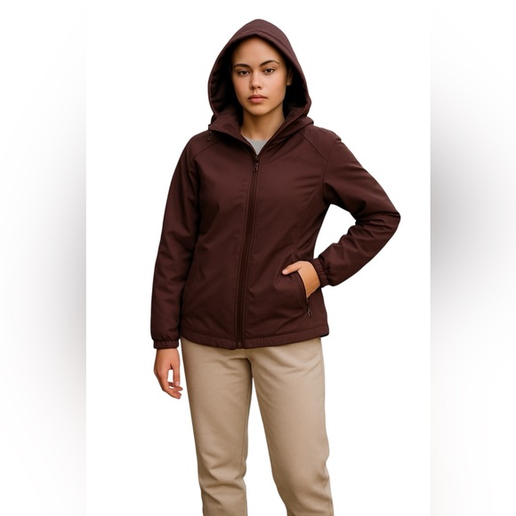 Eddie Bauer Lightweight Hooded Jacket Purple size S - Picture 1 of 16